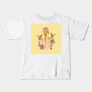 Flower Girl 1 Fall Kids T-Shirt